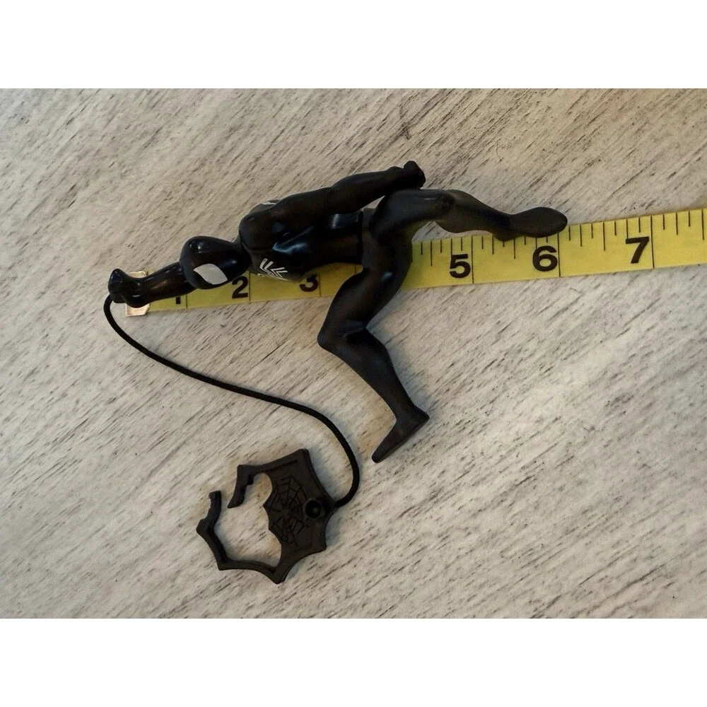 Spectacular Spiderman Venom Keychain Clip 2009 McDonald's Toy‎ Marvel Happy Meal
